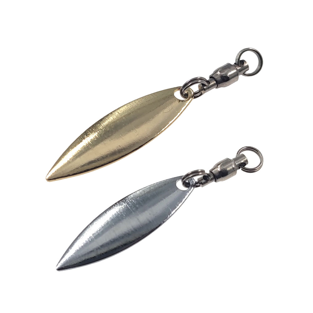 Fishing Lure Blade Bait - 10 Buah Willowleaf Blades Spinner Umpan