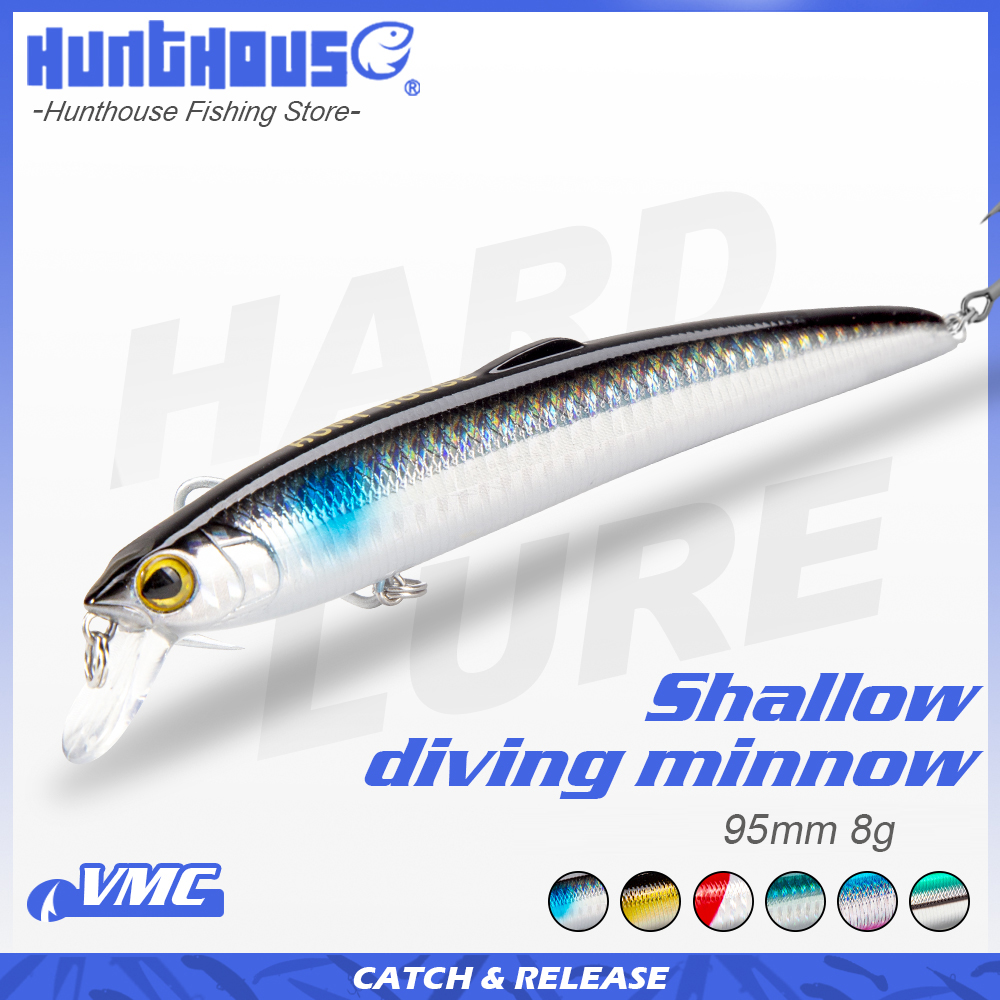 Fishing Lure Swimbait - Umpan Pancing Hunthouse Smith Saruna Minnow