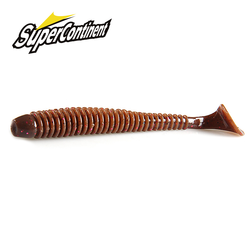 Fishing Lure Soft Plastic - Umpan pancing Shad, Supercontinent swing Ring