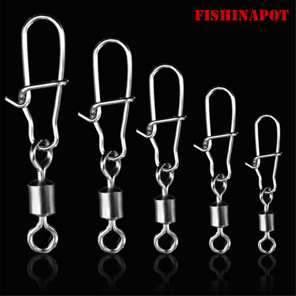 Fishing Lure Spinner - FISHINAPOT 30 Pcs/lot 2 #-10 #