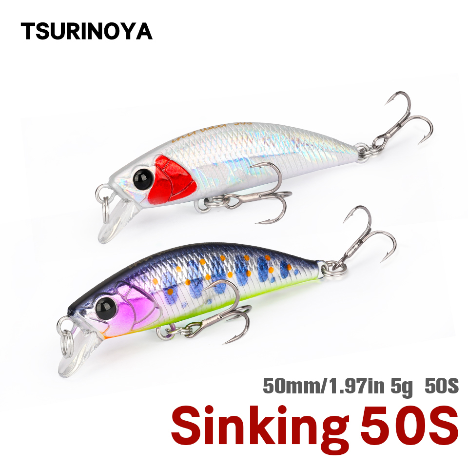Fishing Lure Crankbait - TSURINOYA 50S WARNA BARU 5cm 5g