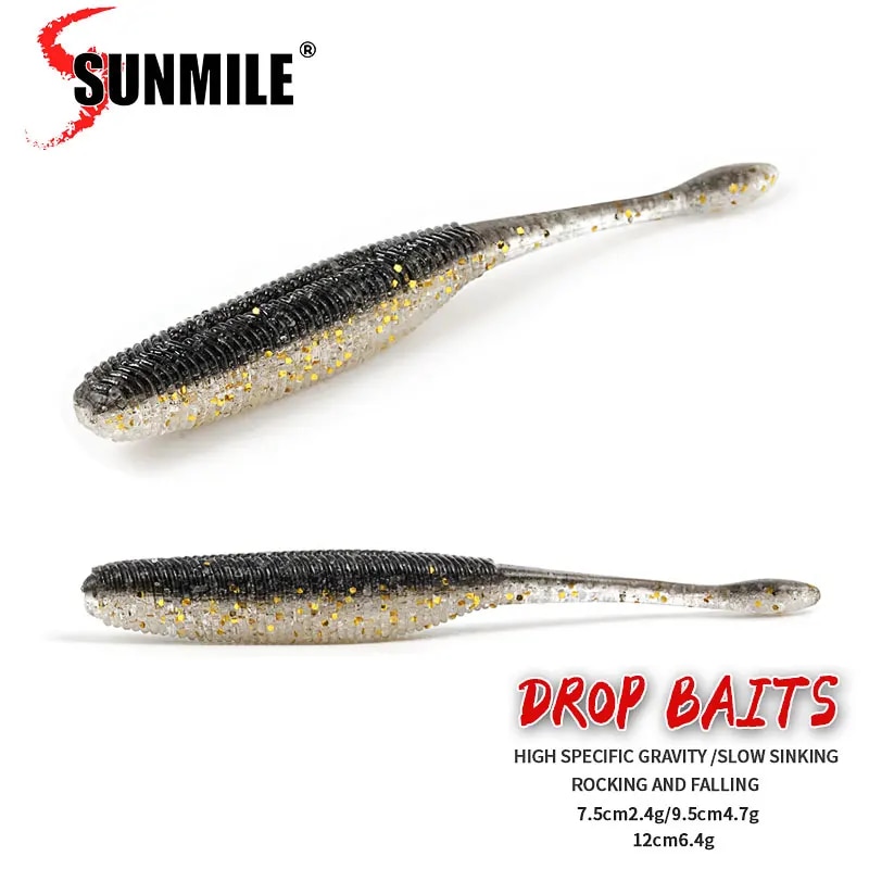 Fishing Lure Spinnerbait - SUNMILE umpan pancing jatuh, umpan lembut