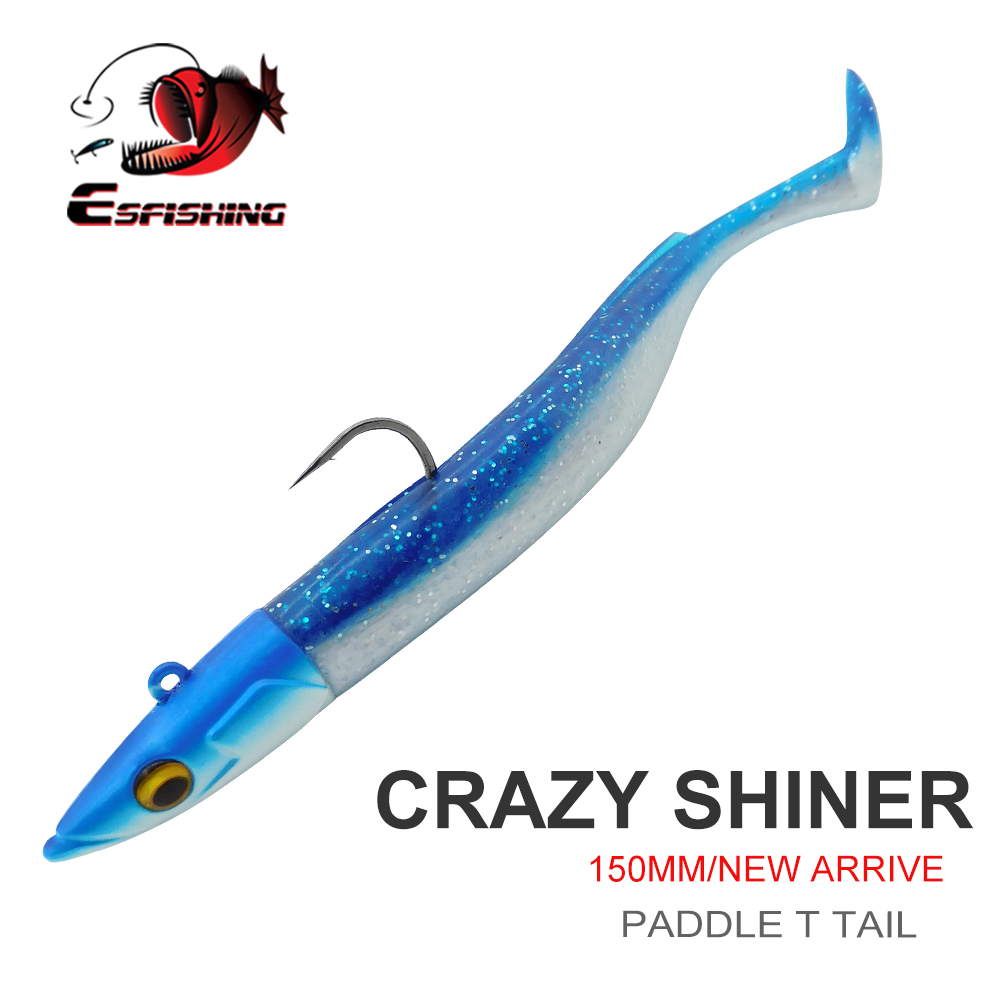 Fishing Lure Swimbait - ESFISHING Umpan Pancing Lunak Leurre Souple