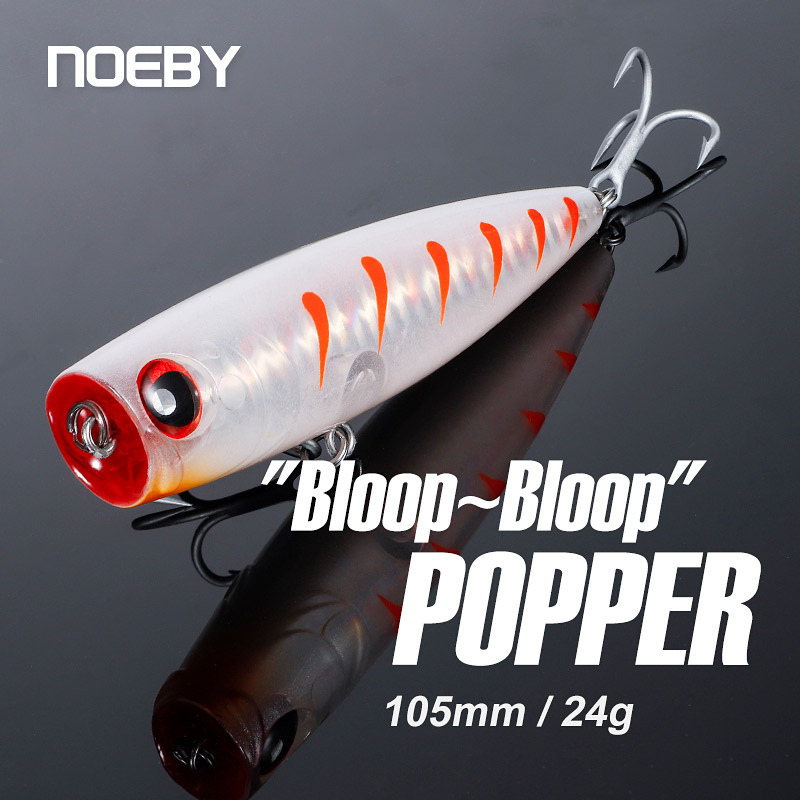 Fishing Lure Popper - Noeby 105Mm 24G Umpan Pancing Popper