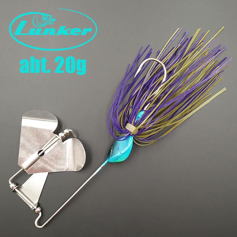 Fishing Lure Buzzbait - Umpan Pancing Keras Wusanban Lunker Spinner