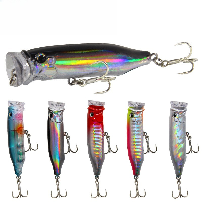 Fishing Lure Crankbait - 1 Buah 7Cm/9.4G Umpan Pancing Popper