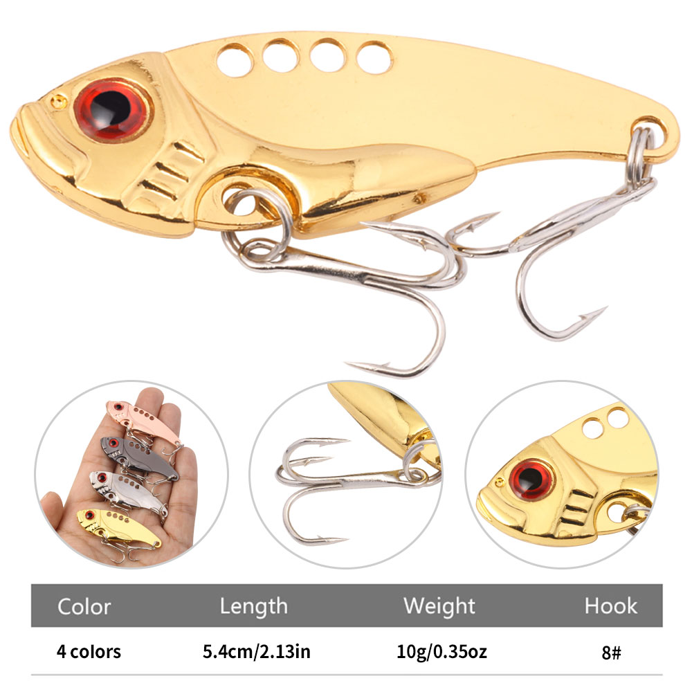 1 Buah Umpan Pancing VIB 5.4cm - Fishing Lure Blade Bait ulasan dan harga