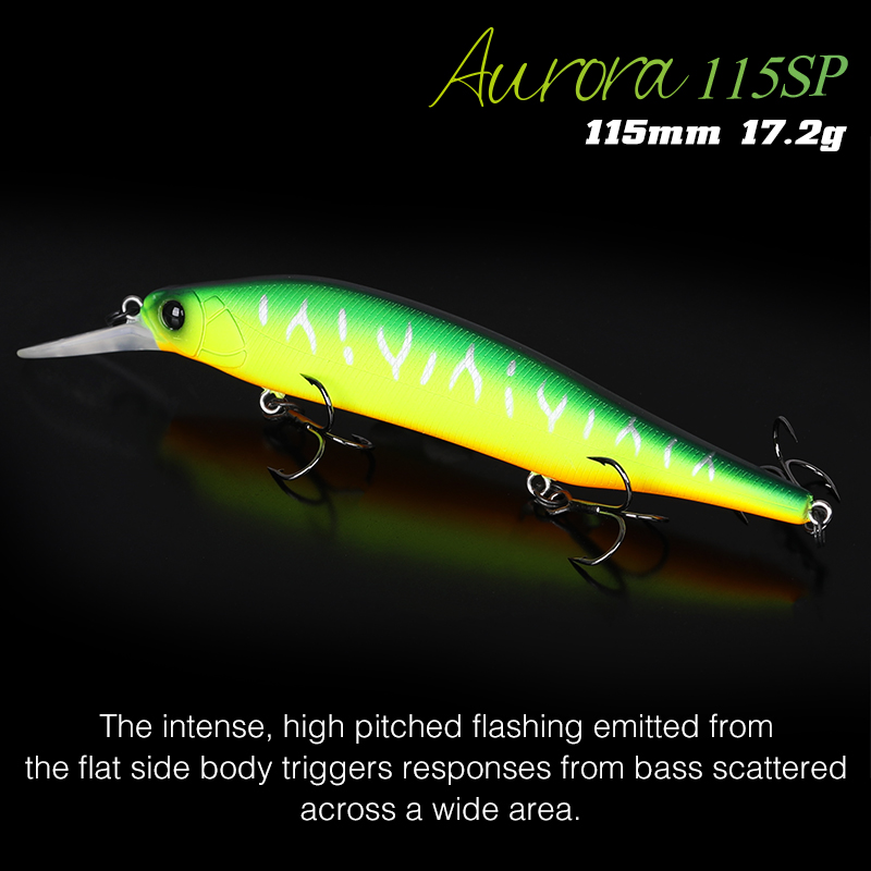 TSURINOYA 115Mm 17.2G Umpan Pa - Fishing Lure Jerkbait ulasan dan harga