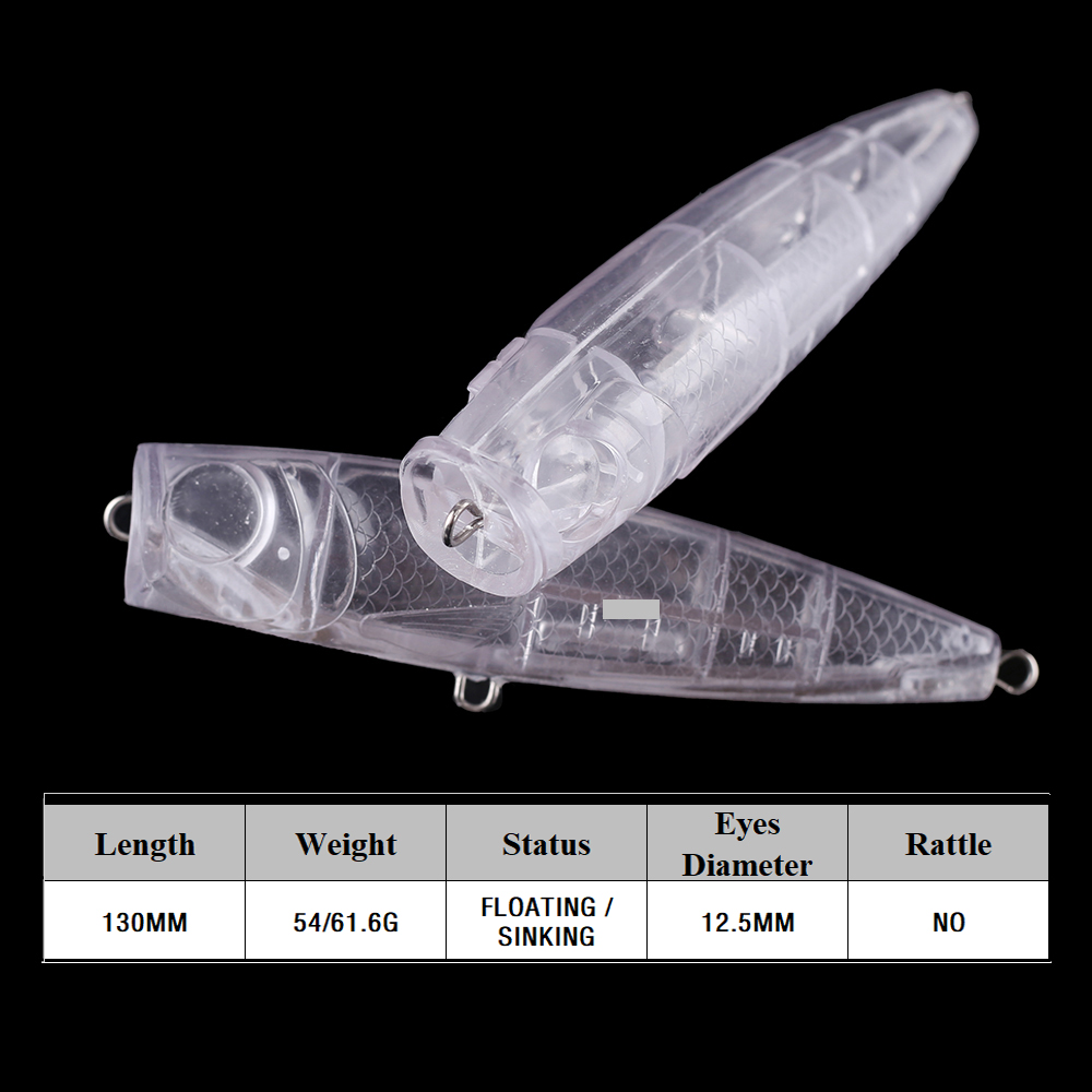 Chan’sHuang 5PCS Umpan Kosong  - Fishing Lure Popper ulasan dan harga