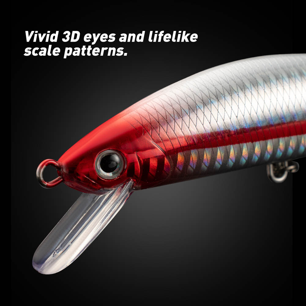 Umpan pancing ikan kecil, umpa - Fishing Lure Jerkbait ulasan dan harga