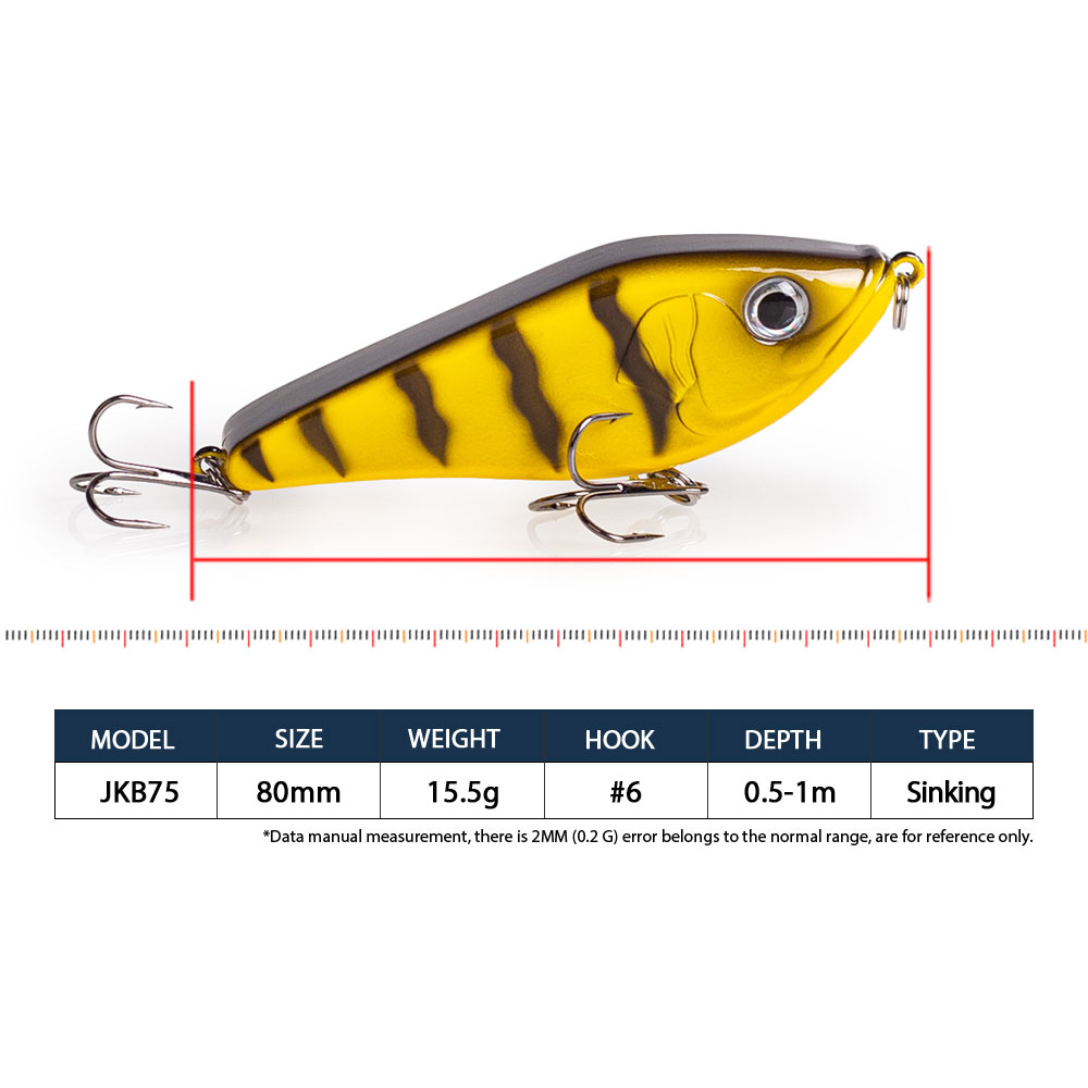 Umpan Pancing Jerkbait Muskies - Fishing Lure Jerkbait ulasan dan harga