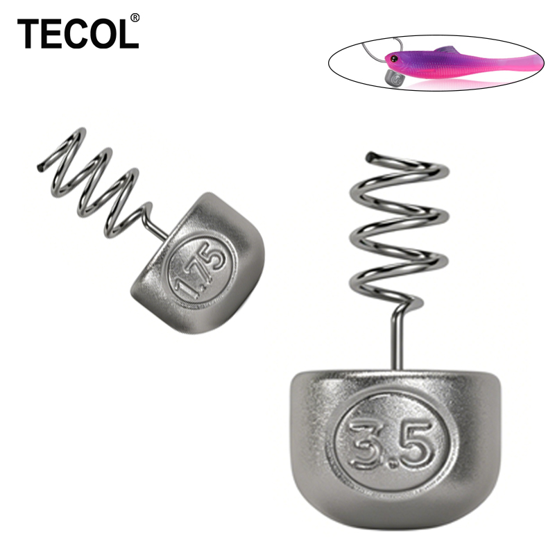 Pemberat Spiral TECOL 1G 1.75G - Fishing Lure Accessories ulasan dan harga