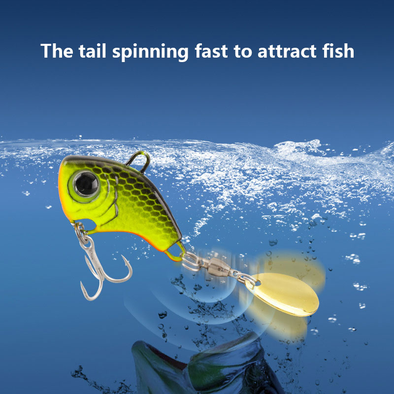 5 buah dalam kotak Tackle Spin - Fishing Lure Blade Bait ulasan dan harga