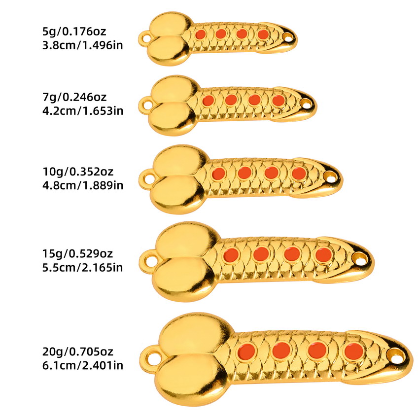 Umpan pancing bentuk Penis, um - Fishing Lure Spinnerbait ulasan dan harga