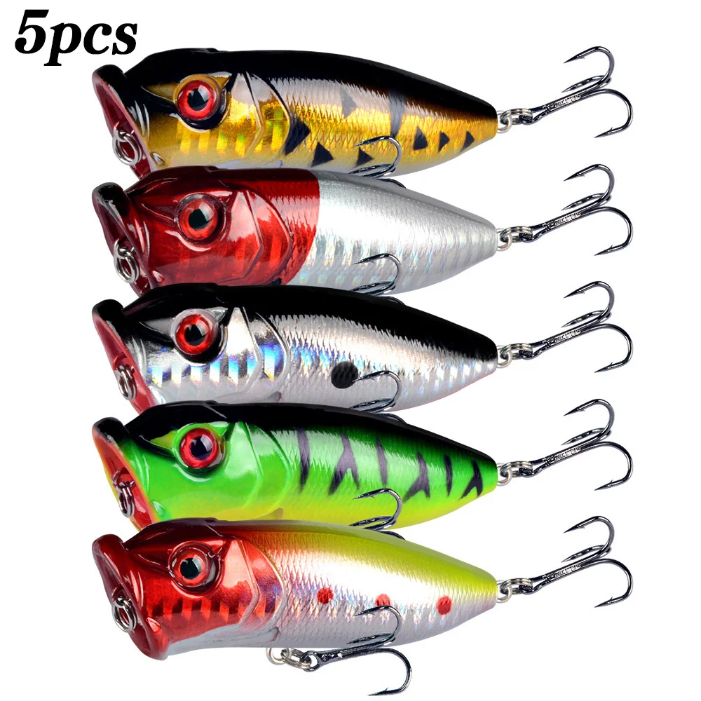 5 Buah Umpan Pancing Popper Ma - Fishing Lure Crankbait ulasan dan harga