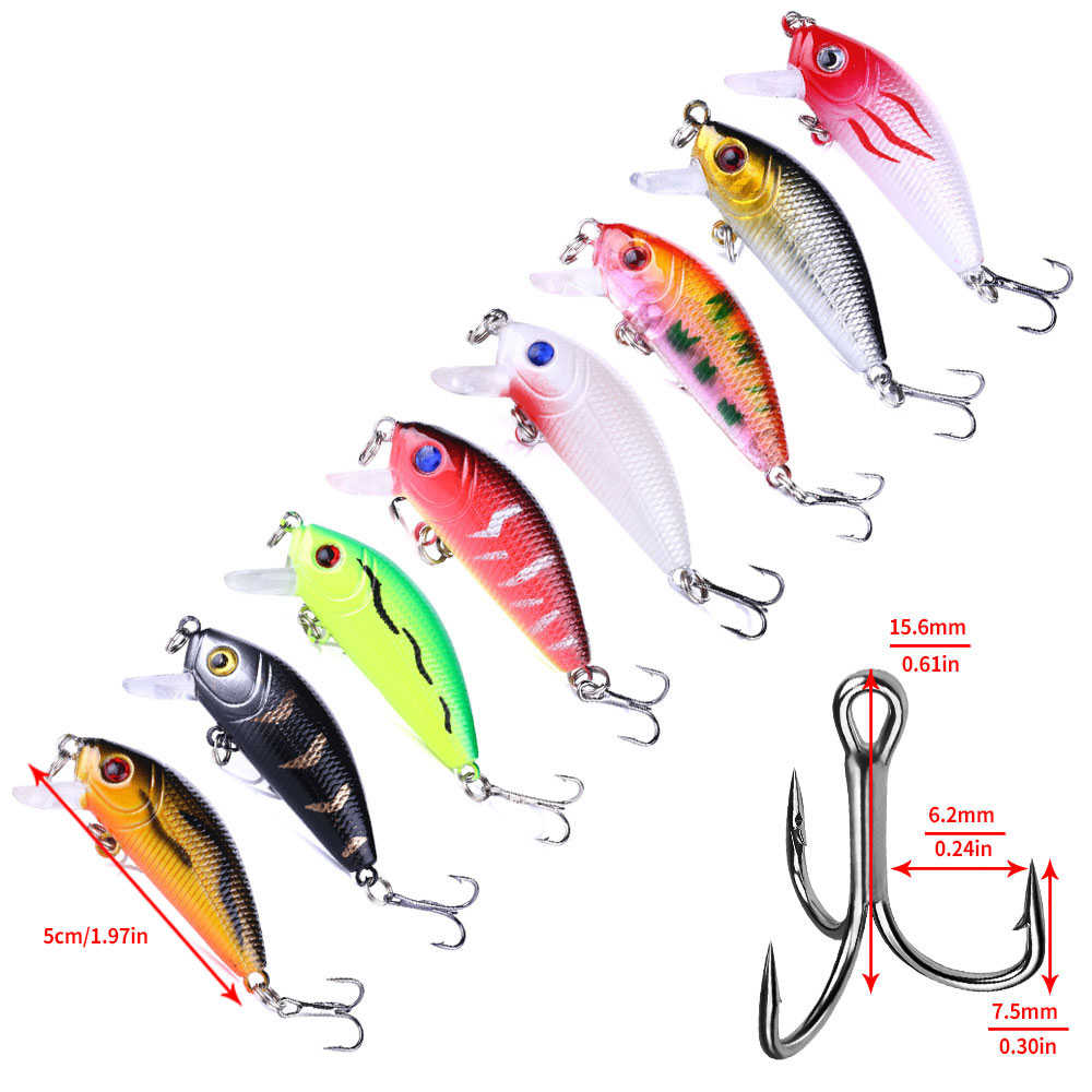 Set Umpan Pancing Profesional  - Fishing Lure Crankbait ulasan dan harga