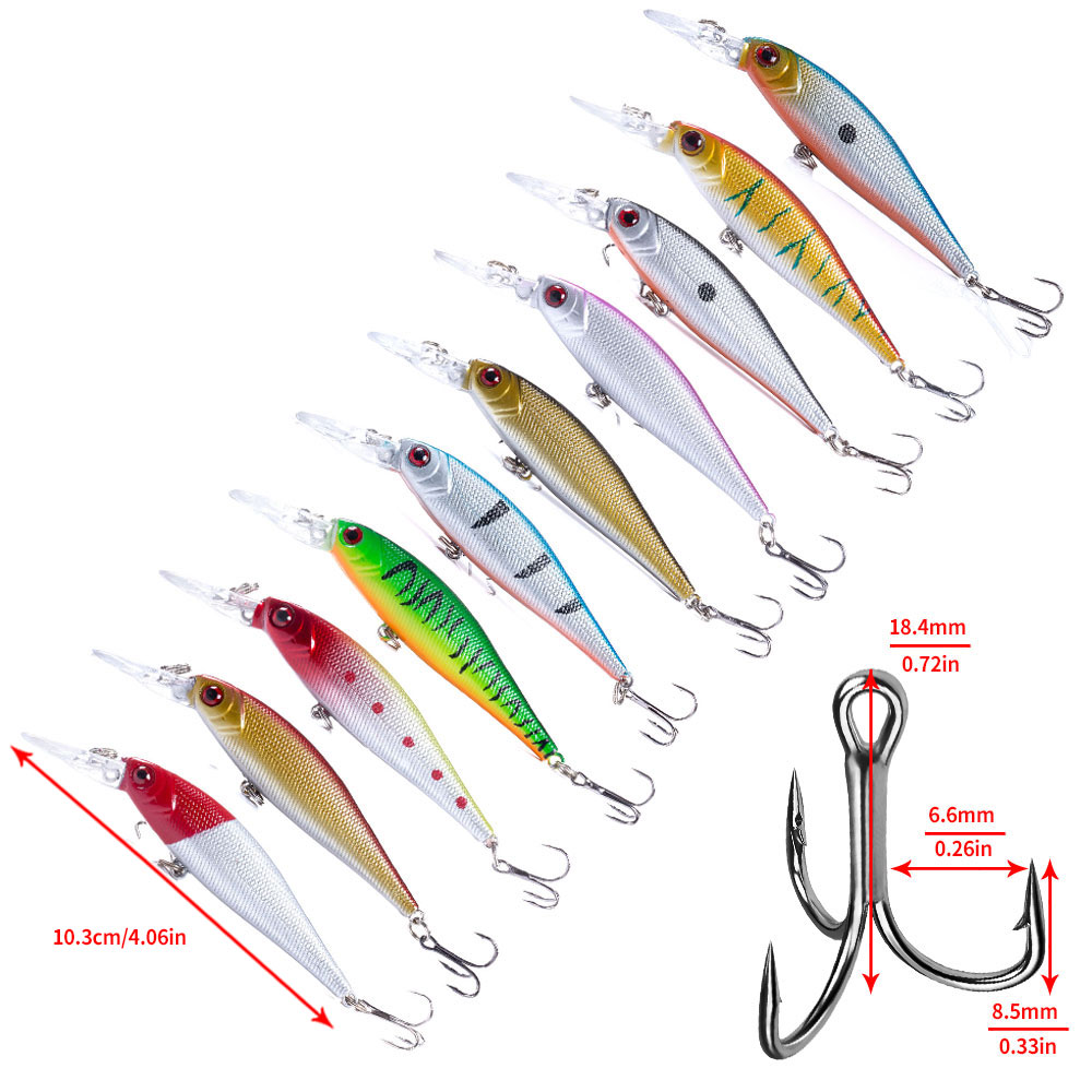 Set Umpan Pancing Profesional  - Fishing Lure Crankbait ulasan dan harga