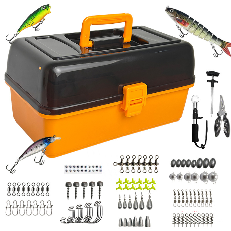 Set Aksesoris Umpan Pancing Lu - Fishing Lure Box ulasan dan harga