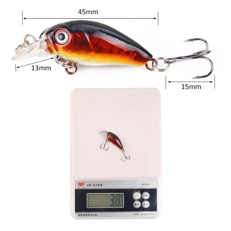 4.5Cm 4G 1 Buah Umpan Pancing  - Fishing Lure Crankbait ulasan dan harga