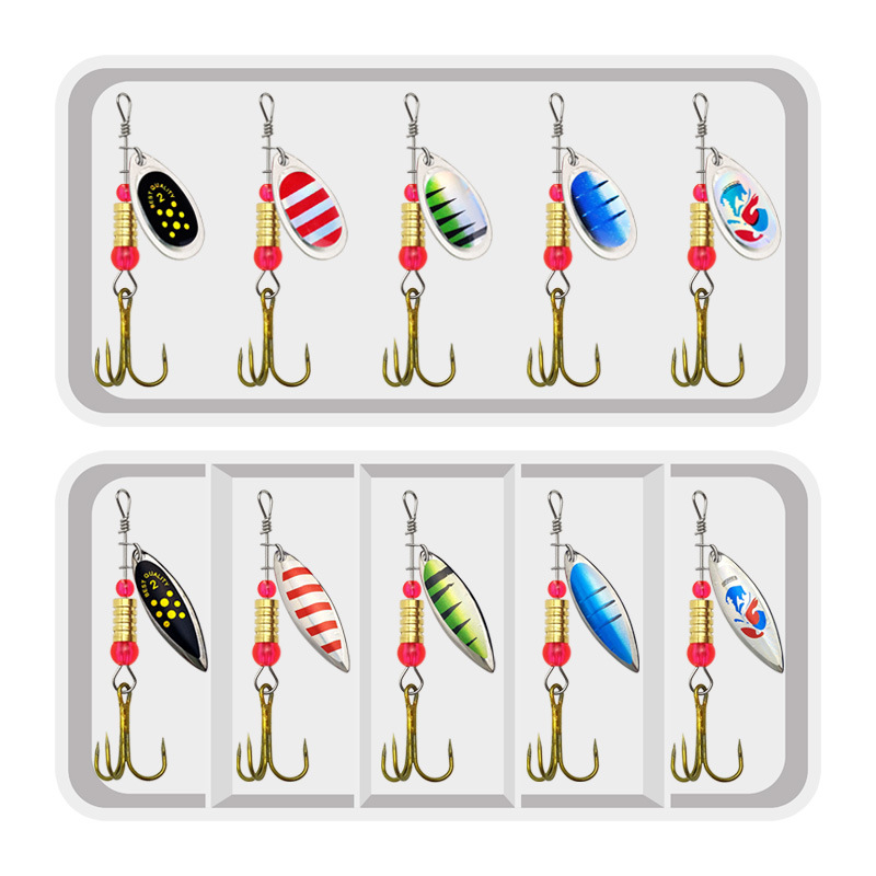Umpan pancing Spinner sendok p - Fishing Lure Spinner ulasan dan harga