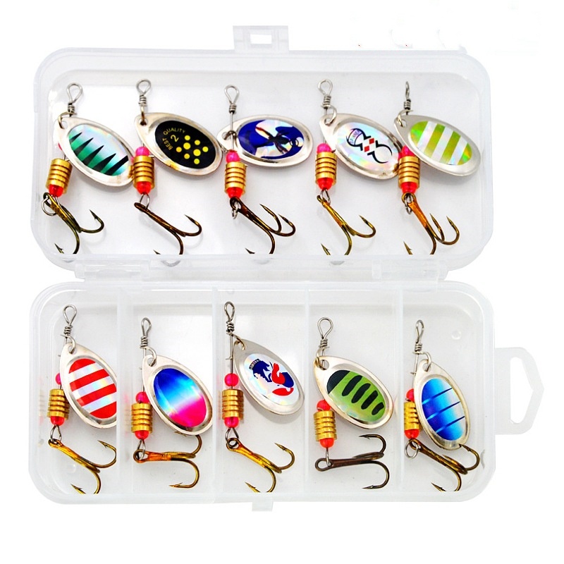 Umpan pancing Spinner sendok p - Fishing Lure Spinner ulasan dan harga