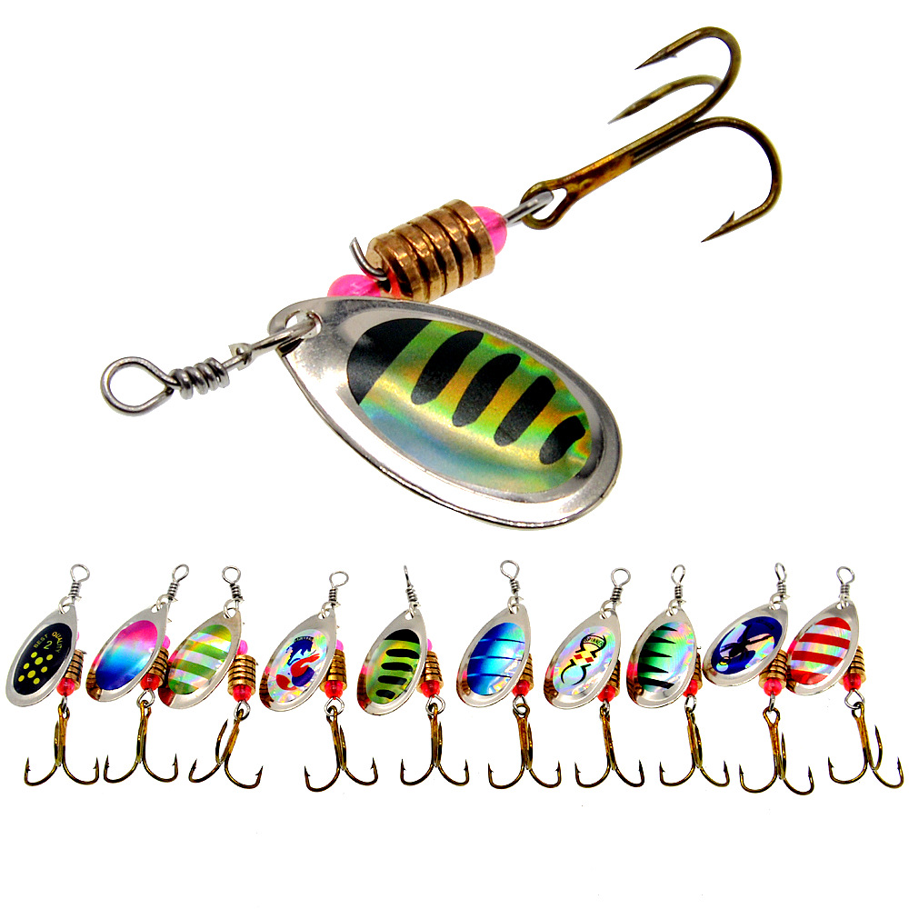 Umpan pancing Spinner sendok p - Fishing Lure Spinner ulasan dan harga