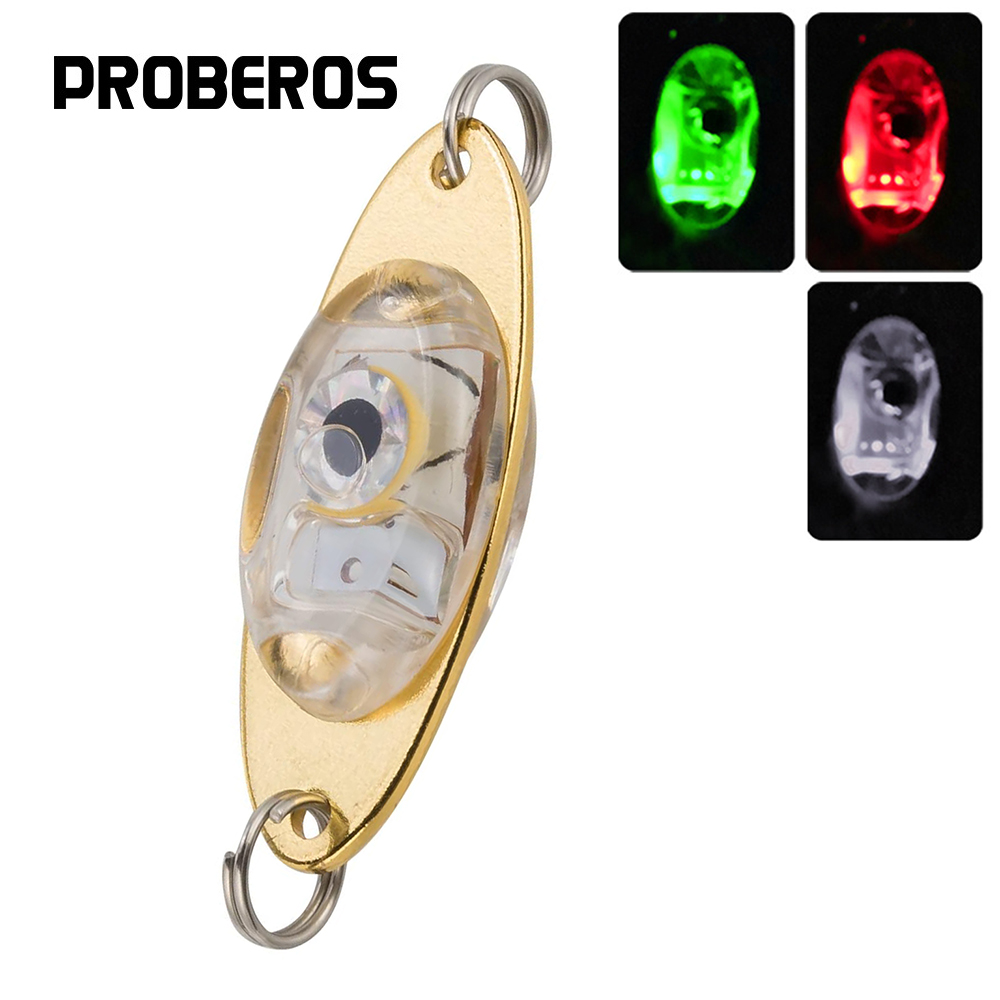 PRO BEROS LED lampu pancing ja - Fishing Lure Spoon ulasan dan harga