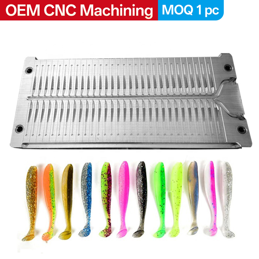 Cetakan Umpan Ikan Lunak Custo - Fishing Lure Soft Plastic ulasan dan harga