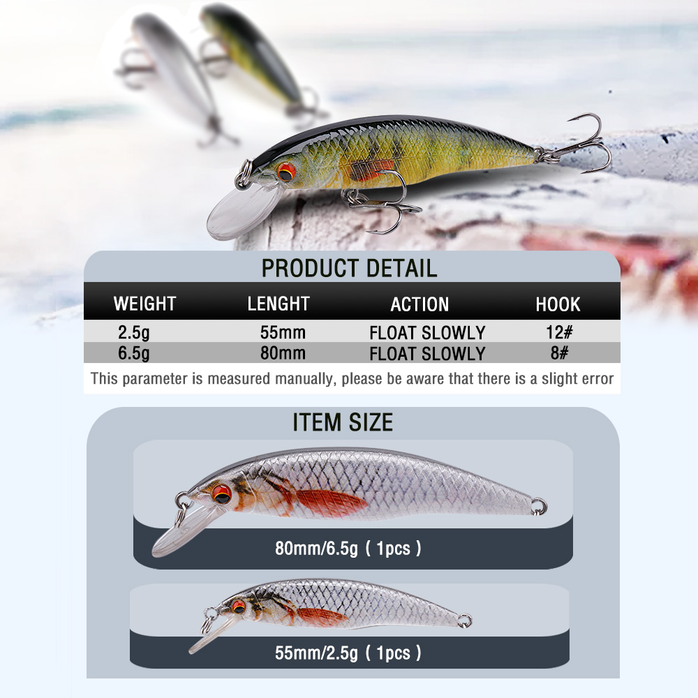 GOBASS Jerkbait Umpan Pancing  - Fishing Lure Crankbait ulasan dan harga