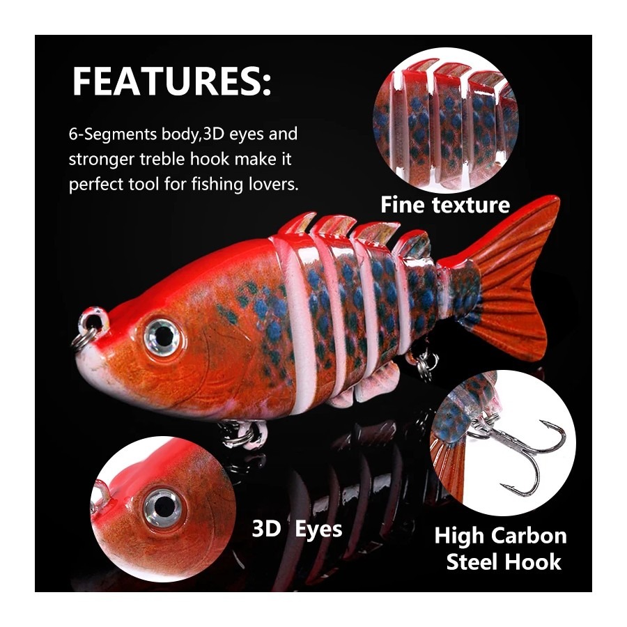 1 Buah Umpan Pancing 8Cm 13G U - Fishing Lure Crankbait ulasan dan harga