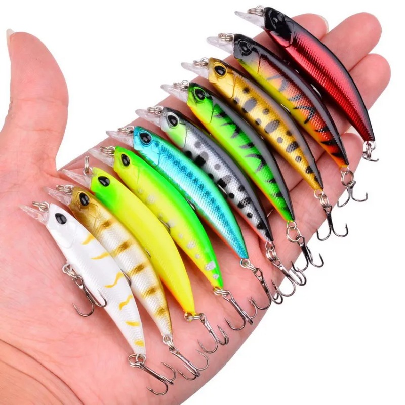 3/5/8 Buah Set Umpan Pancing A - Fishing Lure Jerkbait ulasan dan harga