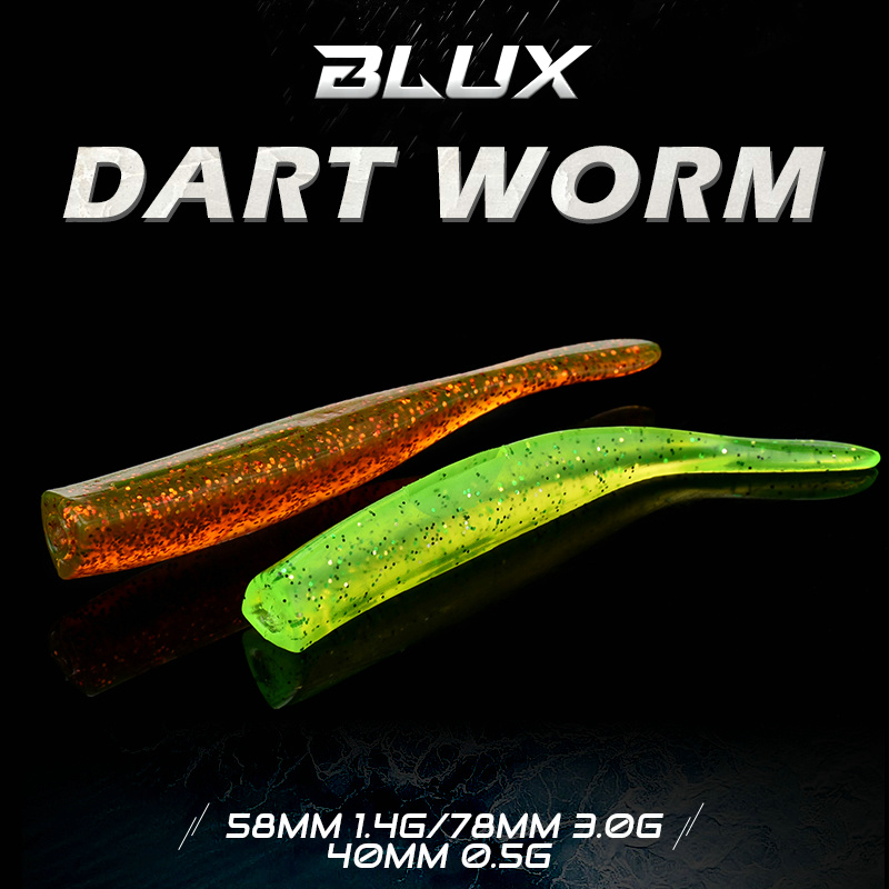 BLUX Baru Umpan Lembut Cacing  - Fishing Lure Spoon ulasan dan harga