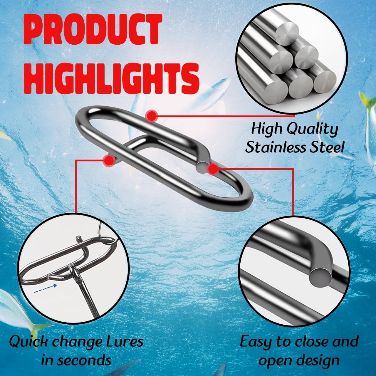 Kit Snap Pancing 9KM 110pcs Kl - Fishing Lure Making Kit ulasan dan harga