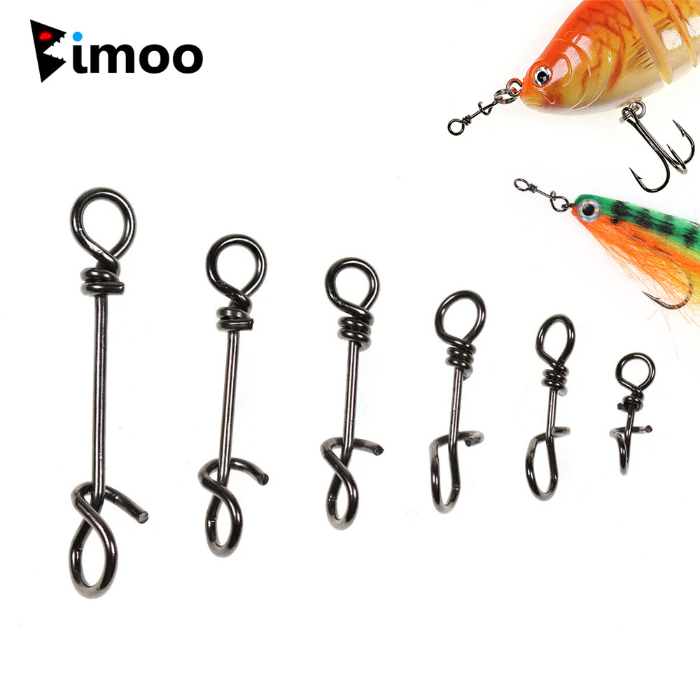 Bimoo 50 Buah Konektor Rig Dro - Fishing Lure Accessories ulasan dan harga