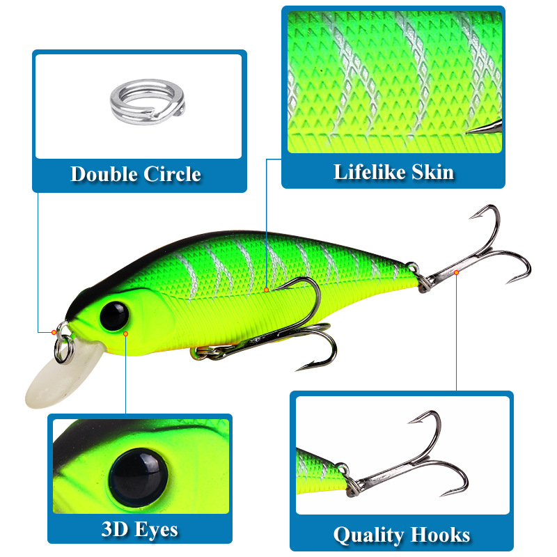 1 Buah Umpan Pancing Ikan Keci - Fishing Lure Crankbait ulasan dan harga