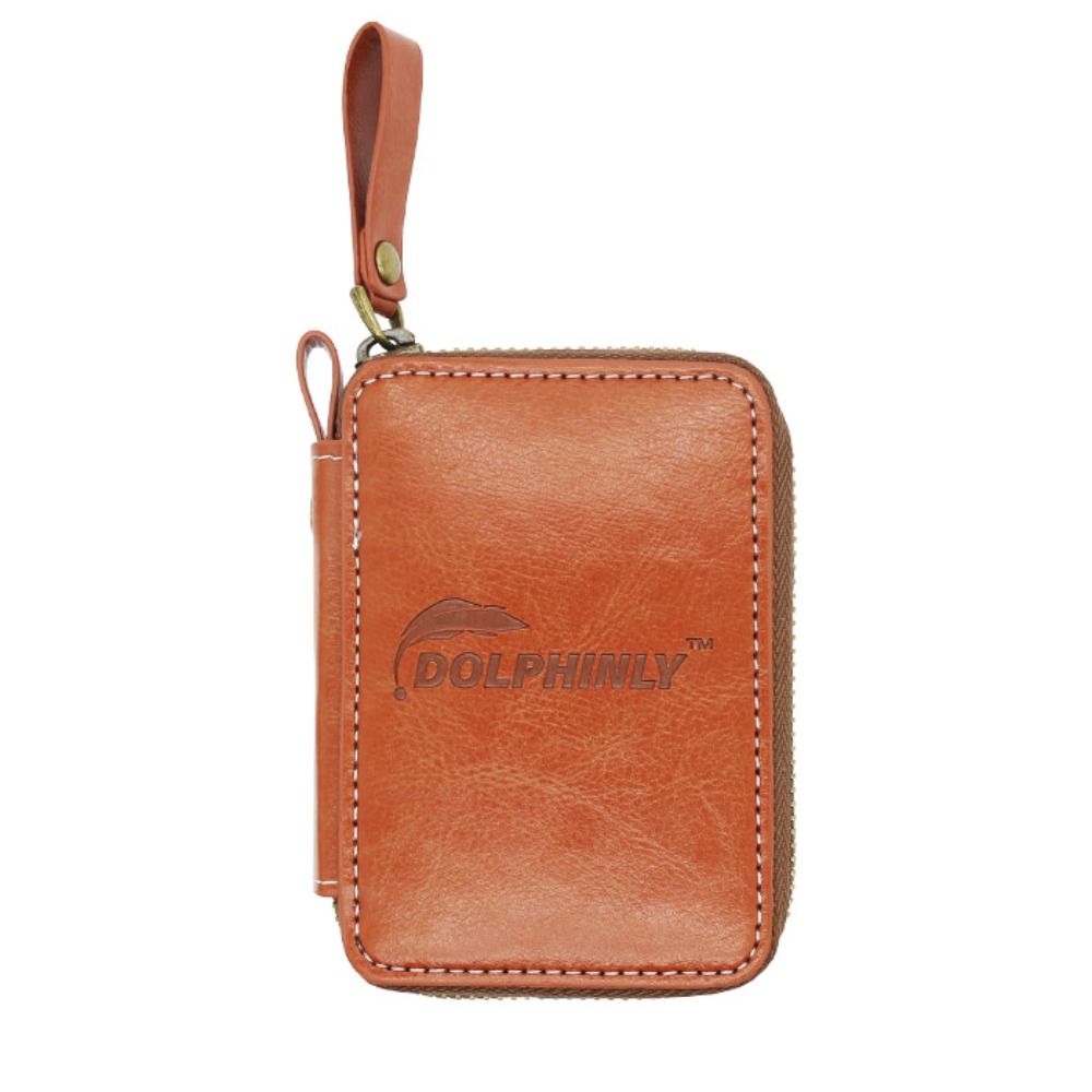 Tas Dompet Umpan Pancing Kulit - Fishing Lure Spinner ulasan dan harga