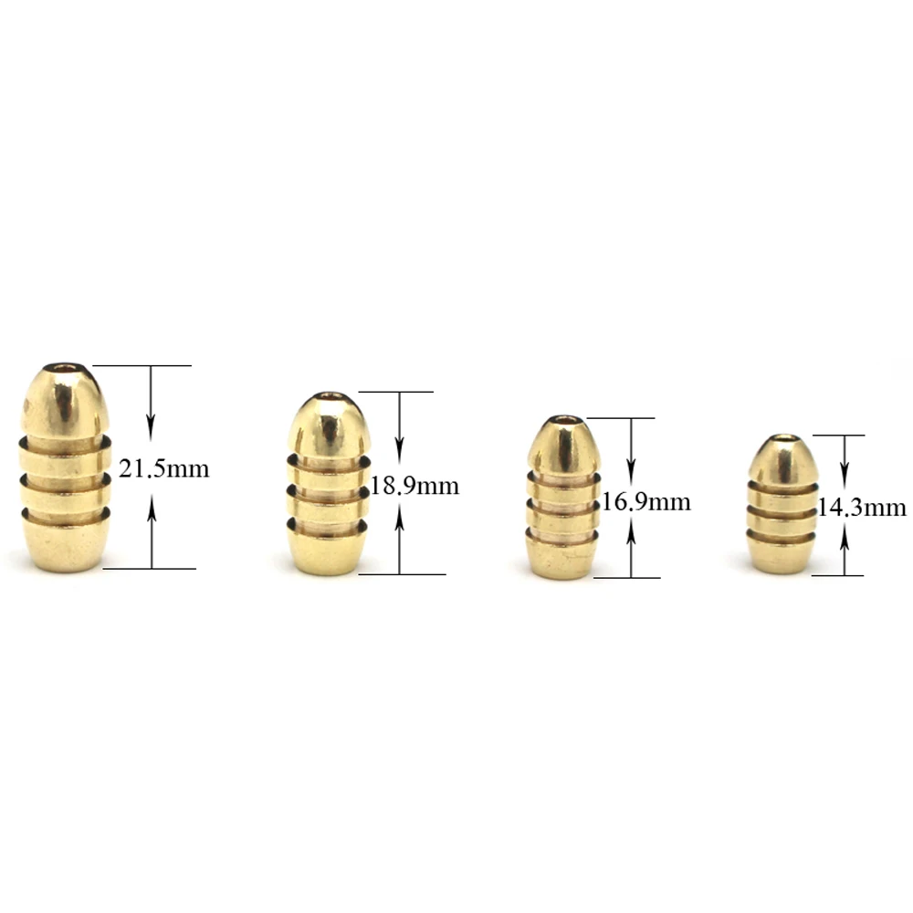 20pcs Pemberat Pancing Tembaga - Fishing Lure Accessories ulasan dan harga