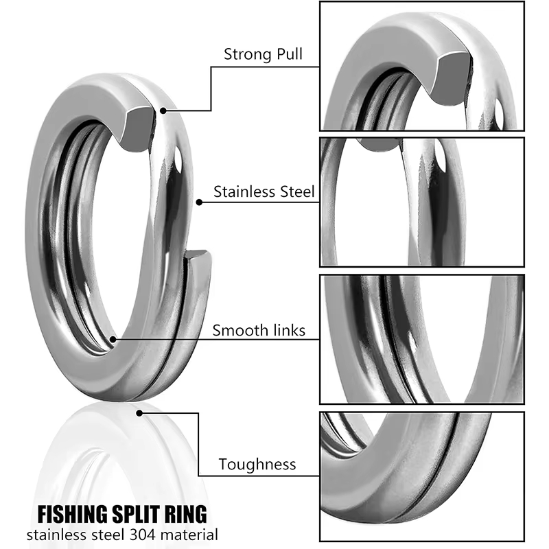 Cincin Pemisah Pancing Baja Ta - Fishing Lure Box ulasan dan harga
