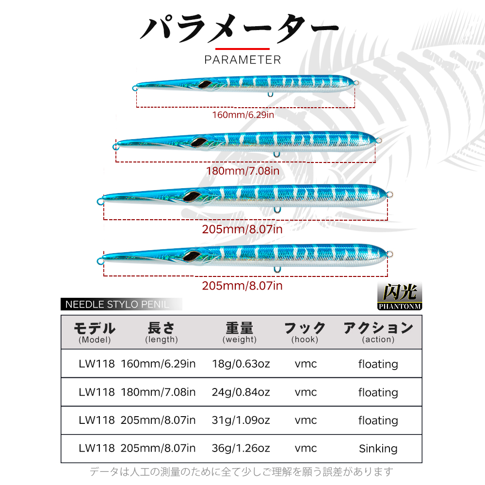 Umpan Pancing Hunthouse Needle - Fishing Lure Topwater ulasan dan harga