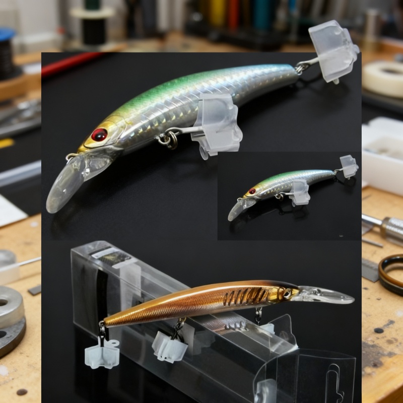 195 Buah Pelindung Kait Treble - Fishing Lure Soft Plastic ulasan dan harga