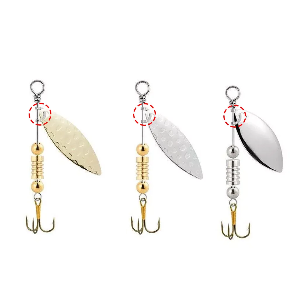 100 buah Aksesori Alat konekto - Fishing Lure Spinner ulasan dan harga