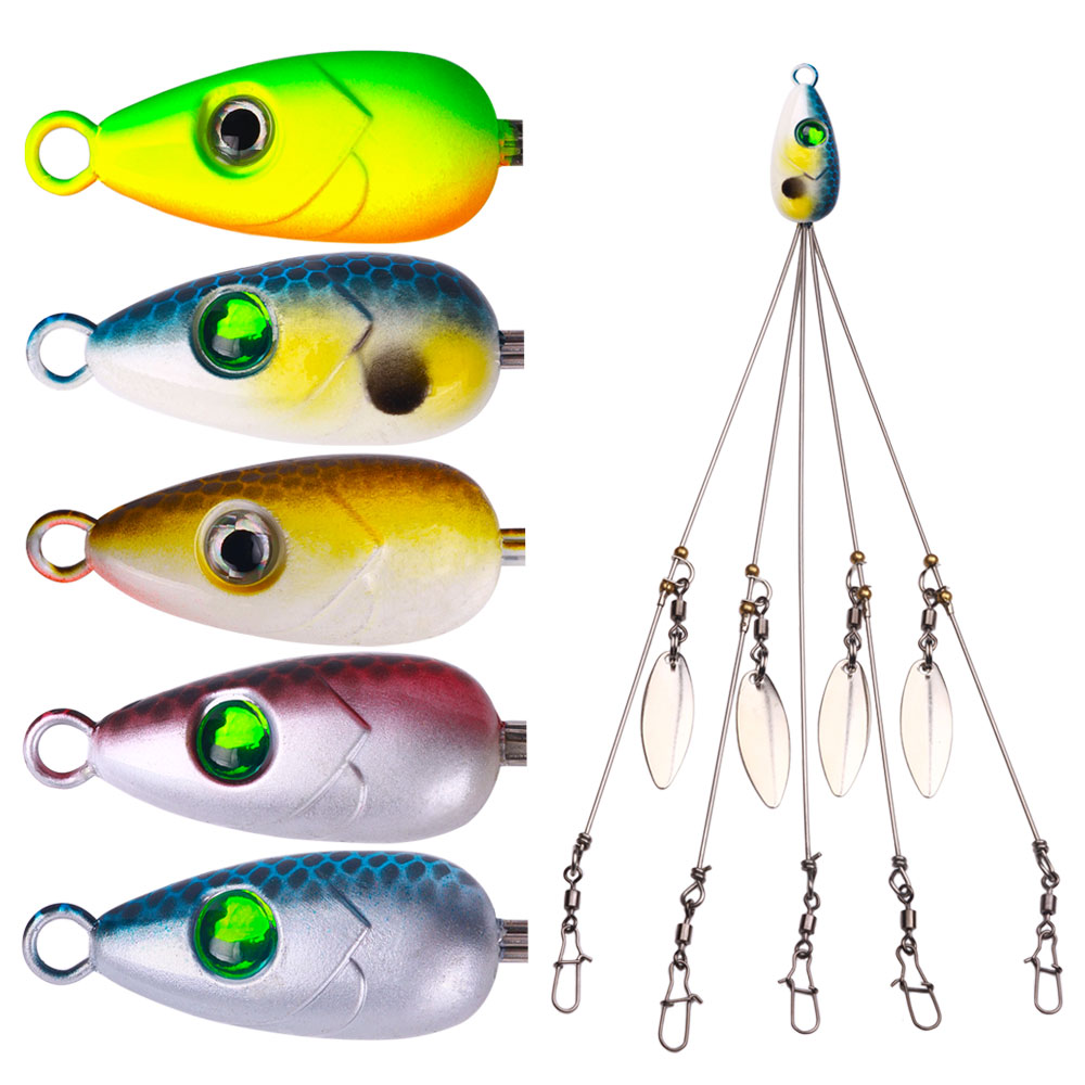 Umpan Pancing Alabama Rig Spin - Fishing Lure Blade Bait ulasan dan harga