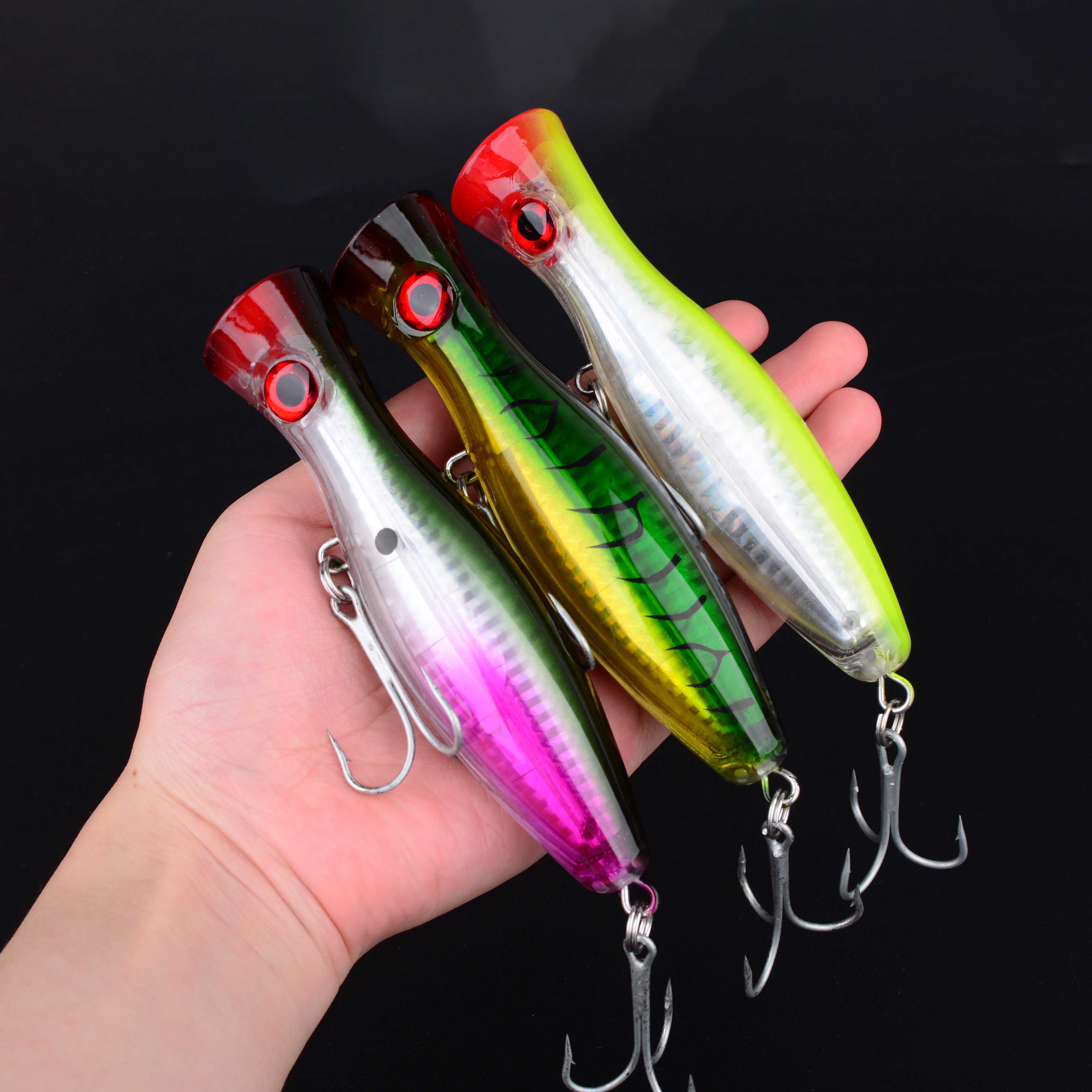 1 Buah 13CM 42G Umpan Pancing  - Fishing Lure Popper ulasan dan harga