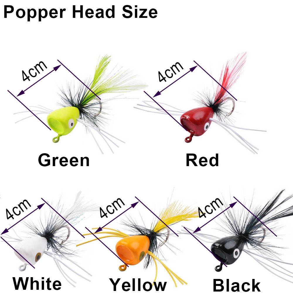 20 Buah Alat Umpan Pancing Jig - Fishing Lure Popper ulasan dan harga